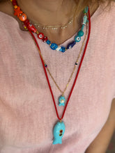 Load image into Gallery viewer, Lucky beads necklace rainbow