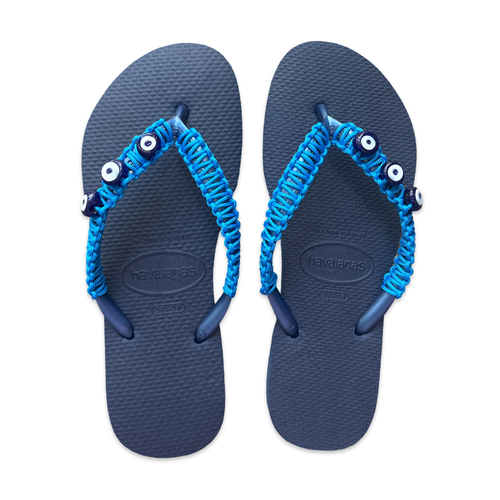 Havaianas flip flops navy blue 37-38