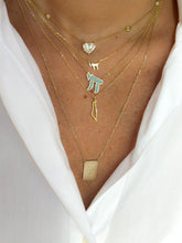 Load image into Gallery viewer, Lucky חי CHAI necklace turquoise stone