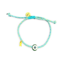 Load image into Gallery viewer, Mini Santorini eye bracelet green