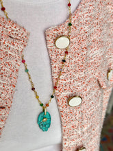 Load image into Gallery viewer, Necklace multicolor lucky hamsa