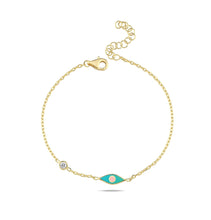 Load image into Gallery viewer, Lucky eye bracelet mini color
