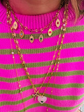 Load image into Gallery viewer, Lucky eyes necklace