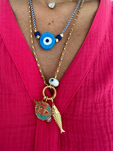 Collana charms portafortuna