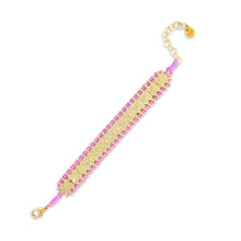 Load image into Gallery viewer, Braided bracelet luxury small purple