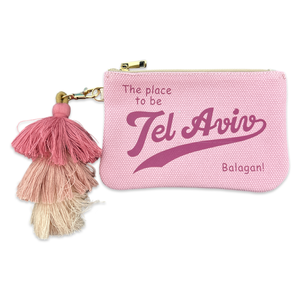 Pouch TEL AVIV pink