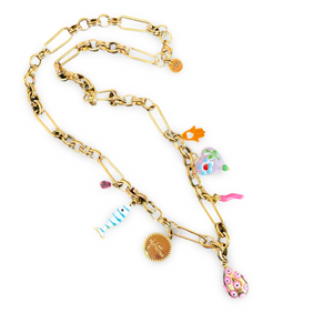 Necklace lucky charms