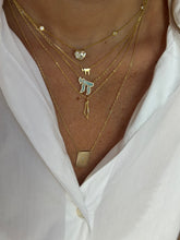 Load image into Gallery viewer, Israel map necklace