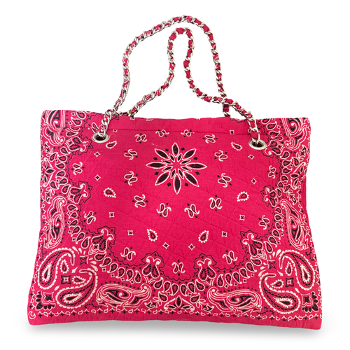 Bandana book bag fuxia