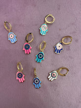 Load image into Gallery viewer, Lucky Hamsa Earring