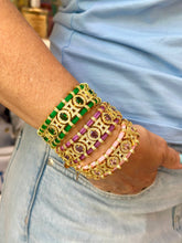 Load image into Gallery viewer, Braided bracelet luxury medium purple