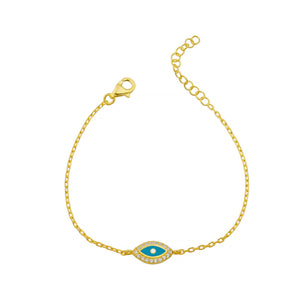 Lucky eye bracelet turquoise