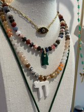 Load image into Gallery viewer, Luxury CHAI beads necklace white coral