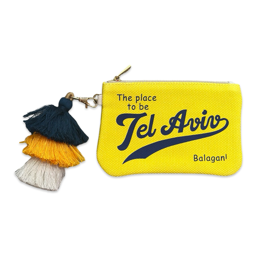 Pouch TEL AVIV yellow