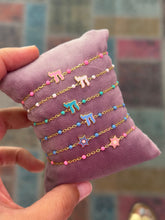 Load image into Gallery viewer, Maghen David bracelet color blue
