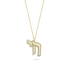 Load image into Gallery viewer, Lucky חי necklace midi diam