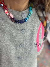 Load image into Gallery viewer, Lucky beads necklace rainbow