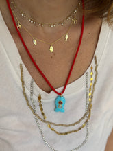 Load image into Gallery viewer, Lucky 5 charms necklace goldie
