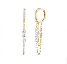 Load image into Gallery viewer, Dainty long earrings