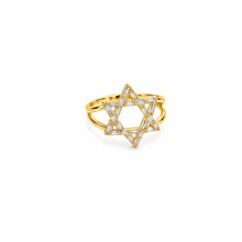 Load image into Gallery viewer, Ring Maghen David gold