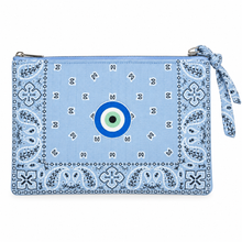 Load image into Gallery viewer, Bandana clutch grey 🧿