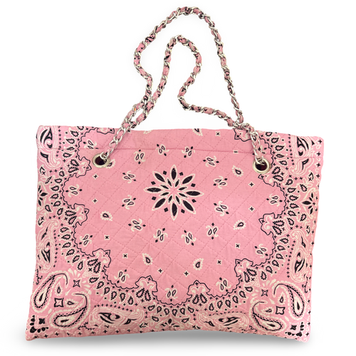 Bandana book bag pink