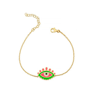 Fantasy lucky eye bracelet