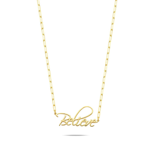 Necklace BELIEVE