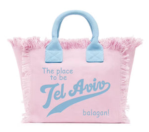 Bag TEL AVIV medium pink
