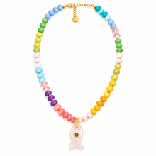 Load image into Gallery viewer, Beads necklace with lucky fish