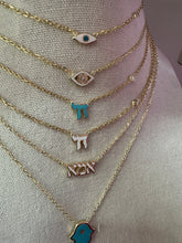 Load image into Gallery viewer, Lucky Hamsa necklace