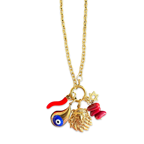 Lucky charms Necklace lion