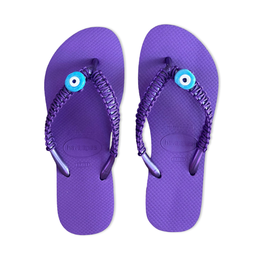 Havaianas flip flops purple 37-38