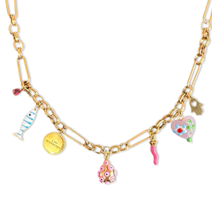 Necklace lucky charms