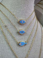 Load image into Gallery viewer, Lucky eye necklace color