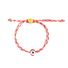 Load image into Gallery viewer, Greek eye bracelet mini red