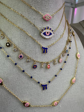 Load image into Gallery viewer, Lucky חי dots necklace color