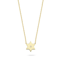 Load image into Gallery viewer, Maghen David necklace goldie