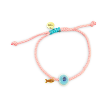 Load image into Gallery viewer, Mini Santorini eye bracelet pink