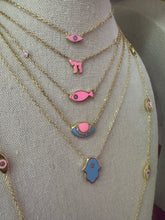 Load image into Gallery viewer, Lucky Hamsa necklace