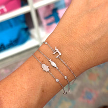 Load image into Gallery viewer, Lucky fish bracelet silver