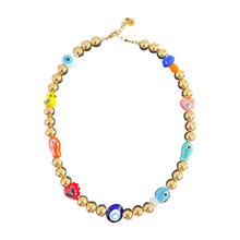 Load image into Gallery viewer, Lucky beads necklace rainbow