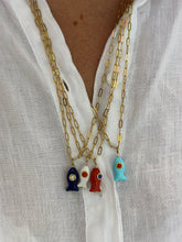 Load image into Gallery viewer, Capri fish necklace mini coral