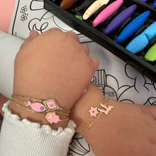 Load image into Gallery viewer, Kids lucky fish bracelet pink