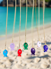 Load image into Gallery viewer, Amalfi lucky fish necklace mini