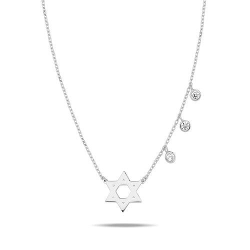 Maghen David necklace silver