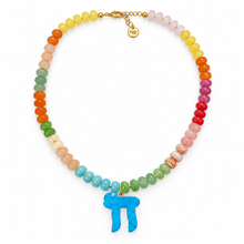 Load image into Gallery viewer, Luxury CHAI beads necklace turquoise