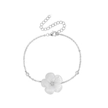 Load image into Gallery viewer, Flower Bracelet silver