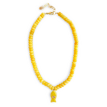 Load image into Gallery viewer, Short beads necklace with lucky fish