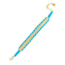Load image into Gallery viewer, Braided bracelet luxury small turquoise